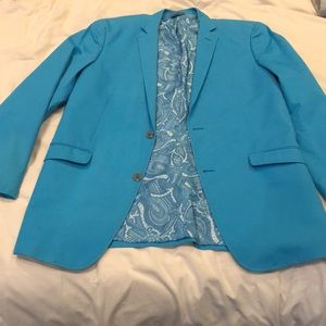 Teal blazer size 42